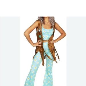 Tipsy Elves Light Blue hippie costume